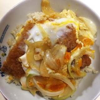 ご飯にも味付けしちゃった☆我が家のカツ丼